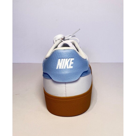 Nike Men\'s Court Shot Tennis Lifestyle Shoes White Gum Psychic Blue Size 10 NEW main image 5